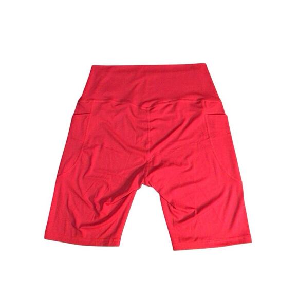 ODODOS SZ L Women's Compression Tummy Control Biker Shorts High Waist Pockets - Picture 2 of 6